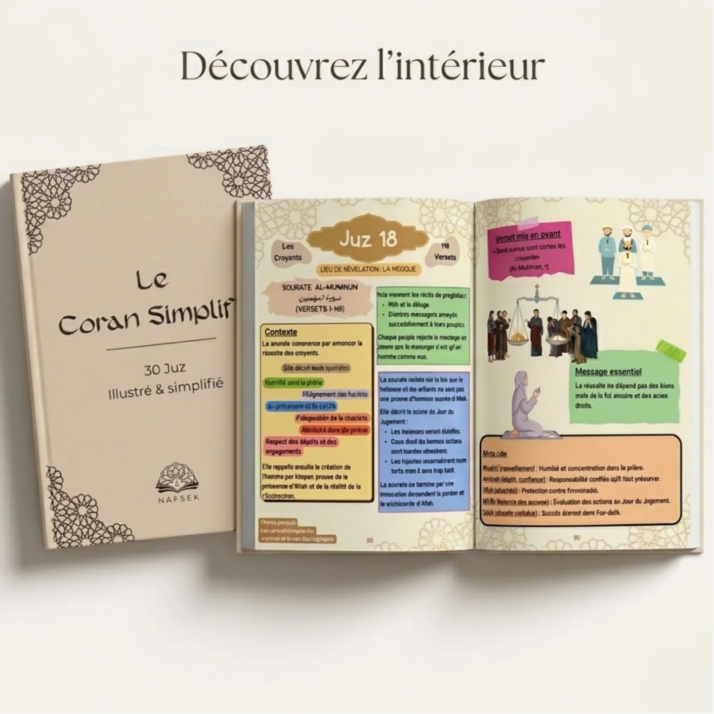 Coran Simplifié & Illustré - Comprendre et mieux pratiquer